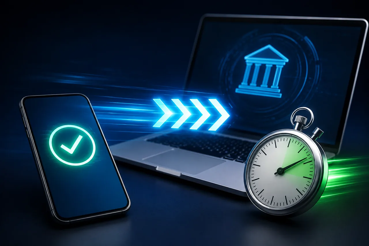E-transfer payday loans Canada 24/7 funding notification on a banking app