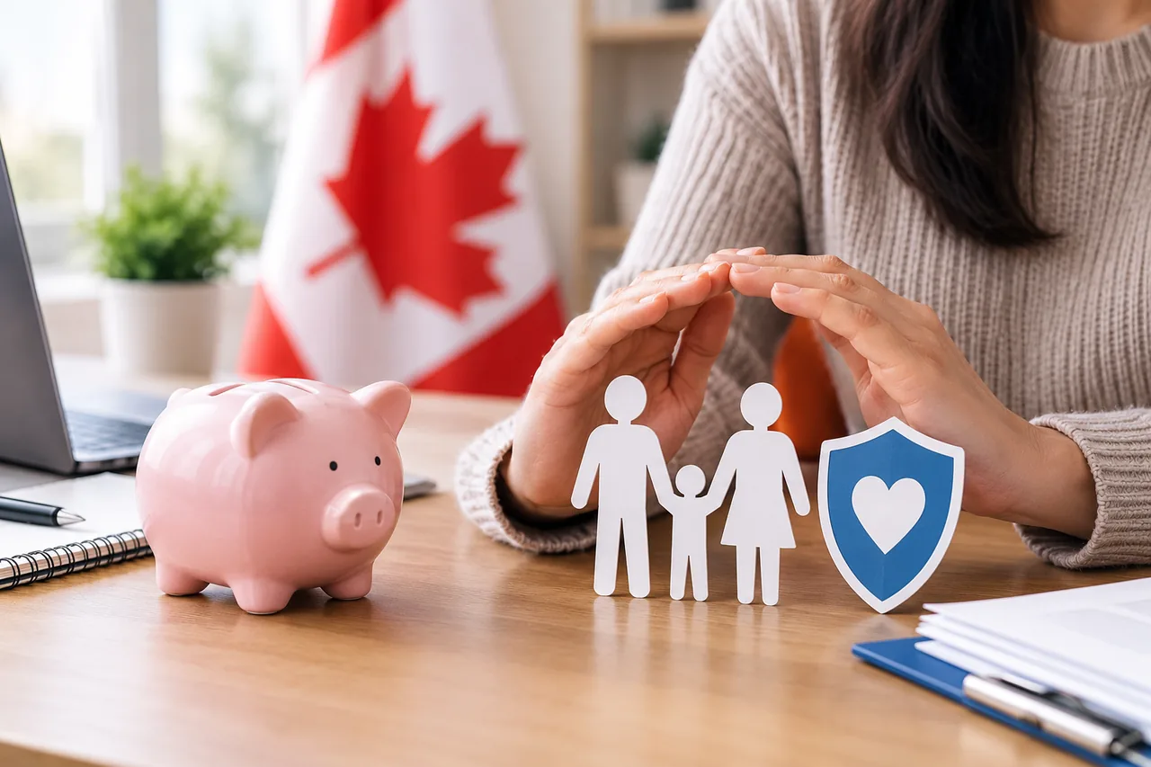 Borrower comparing payday loans Canada offers on a laptop at home
