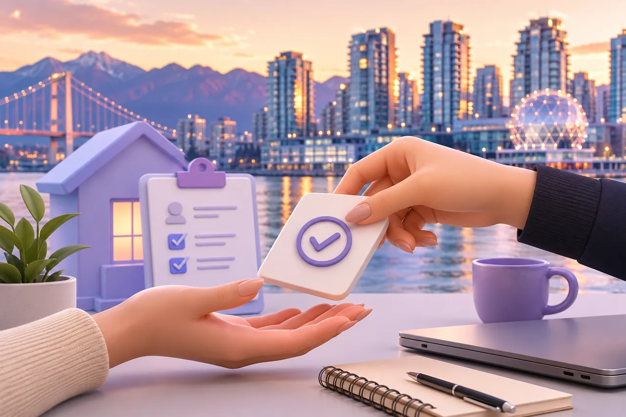 Instant payday loans Vancouver approval shown on a laptop in a North Shore home
